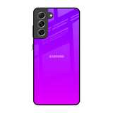 Purple Pink Samsung Galaxy S21 FE 5G Glass Back Cover Online
