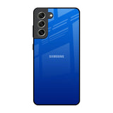Egyptian Blue Samsung Galaxy S21 FE 5G Glass Back Cover Online