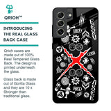 Red Zone Glass Case for Samsung Galaxy S21 FE 5G