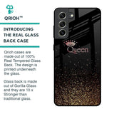 I Am The Queen Glass Case for Samsung Galaxy S21 FE 5G