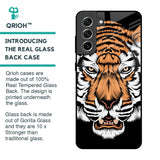 Angry Tiger Glass Case For Samsung Galaxy S21 FE 5G