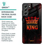 Royal King Glass Case for Samsung Galaxy S21 FE 5G