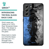Dark Grunge Glass Case for Samsung Galaxy S21 FE 5G