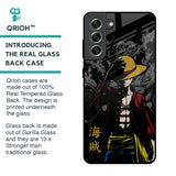 Dark Luffy Glass Case for Samsung Galaxy S21 FE 5G