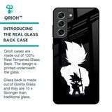 Monochrome Goku Glass Case for Samsung Galaxy S21 FE 5G