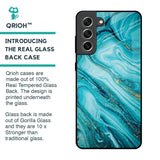 Ocean Marble Glass Case for Samsung Galaxy S21 FE 5G