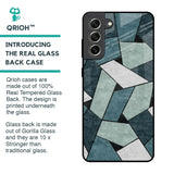 Abstact Tiles Glass Case for Samsung Galaxy S21 FE 5G