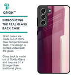 Brush Stroke Art Glass Case for Samsung Galaxy S21 FE 5G