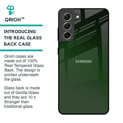 Deep Forest Glass Case for Samsung Galaxy S21 FE 5G