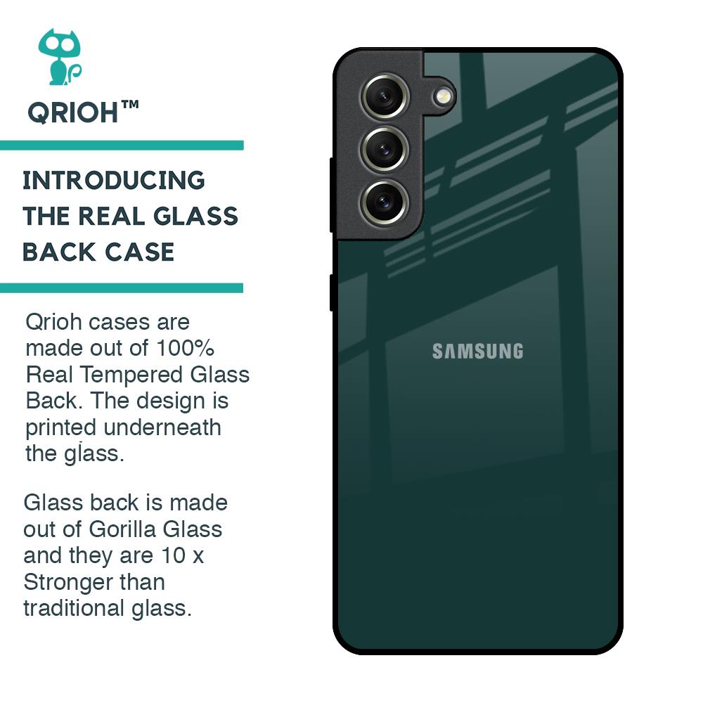 Olive Glass Case for Samsung Galaxy S21 FE 5G
