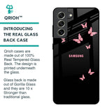 Fly Butterfly Glass Case for Samsung Galaxy S21 FE 5G