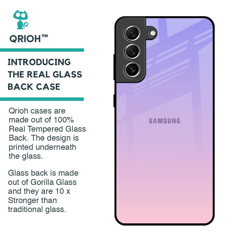 Lavender Gradient Glass Case for Samsung Galaxy S21 FE 5G