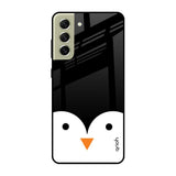 Cute Penguin Samsung Galaxy S21 FE 5G Glass Cases & Covers Online