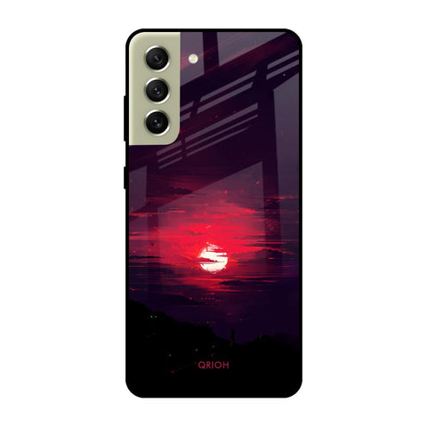 Morning Red Sky Samsung Galaxy S21 FE 5G Glass Cases & Covers Online