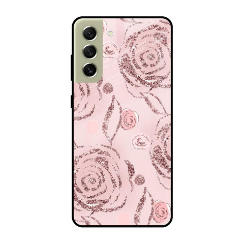 Shimmer Roses Samsung Galaxy S21 FE 5G Glass Cases & Covers Online