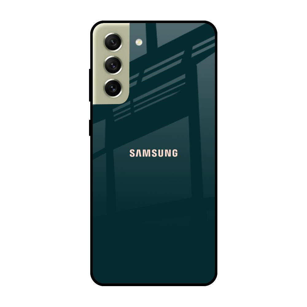 Hunter Green Samsung Galaxy S21 FE 5G Glass Cases & Covers Online