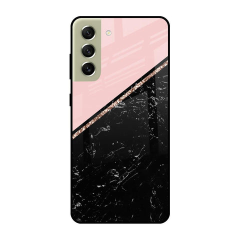 Marble Texture Pink Samsung Galaxy S21 FE 5G Glass Cases & Covers Online