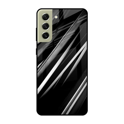 Black & Grey Gradient Samsung Galaxy S21 FE 5G Glass Cases & Covers Online