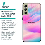 Colorful Waves Glass case for Samsung Galaxy S21 FE 5G