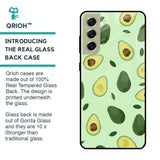 Avocado Green Glass Case For Samsung Galaxy S21 FE 5G