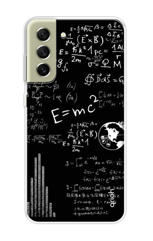 Equation Doodle Samsung Galaxy S21 FE 5G Back Cover