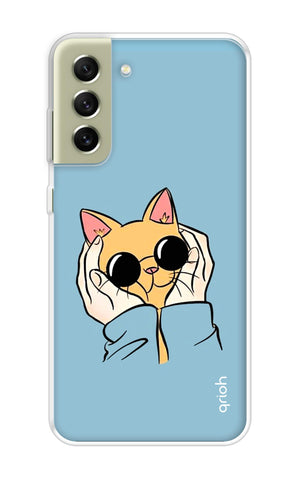 Attitude Cat Samsung Galaxy S21 FE 5G Back Cover