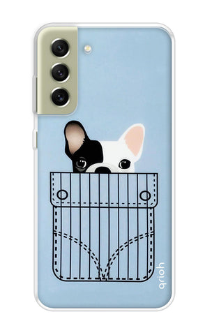 Cute Dog Samsung Galaxy S21 FE 5G Back Cover
