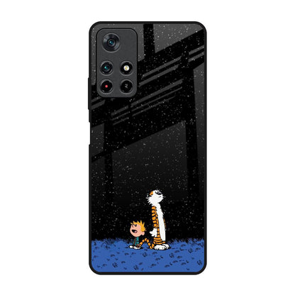 Night Sky Star Poco M4 Pro 5G Glass Back Cover Online