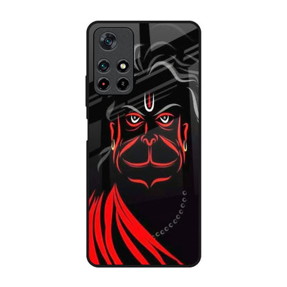 Lord Hanuman Poco M4 Pro 5G Glass Back Cover Online
