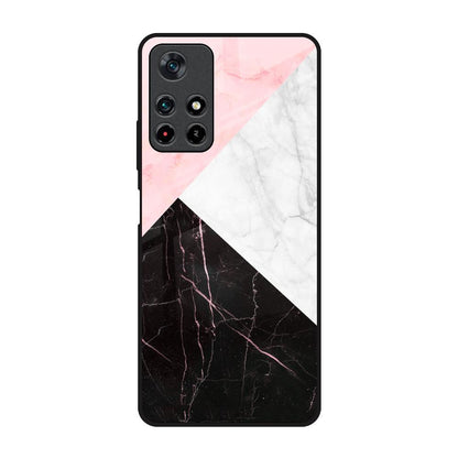 Marble Collage Art Poco M4 Pro 5G Glass Back Cover Online