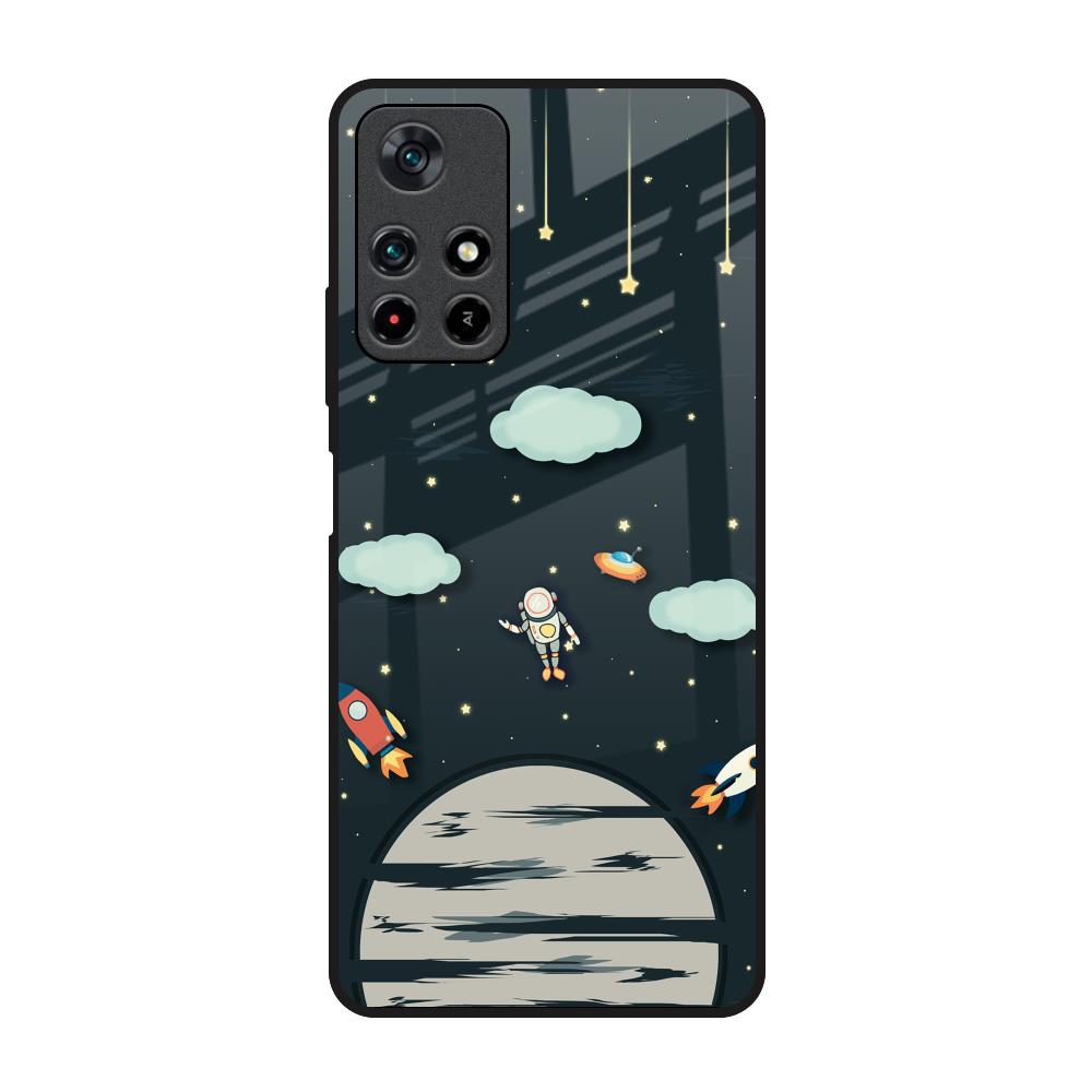 Astronaut Dream Poco M4 Pro 5G Glass Back Cover Online