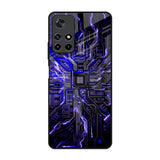 Techno Color Pattern Poco M4 Pro 5G Glass Back Cover Online