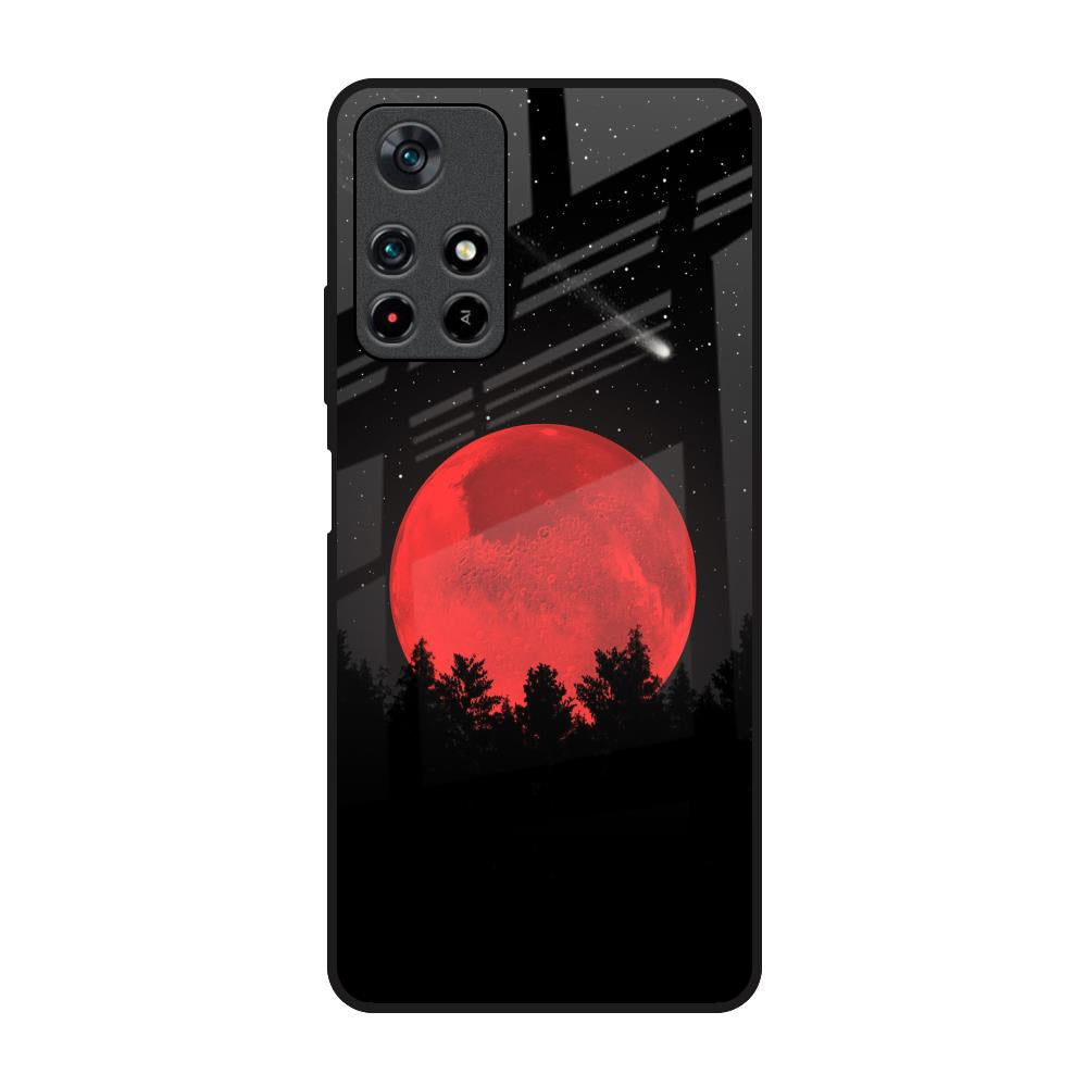 Moonlight Aesthetic Poco M4 Pro 5G Glass Back Cover Online
