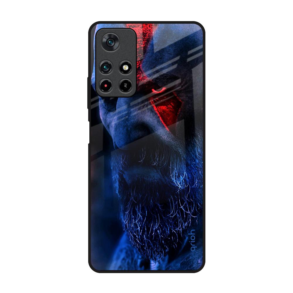 God Of War Poco M4 Pro 5G Glass Back Cover Online