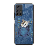 Kitty In Pocket Poco M4 Pro 5G Glass Back Cover Online