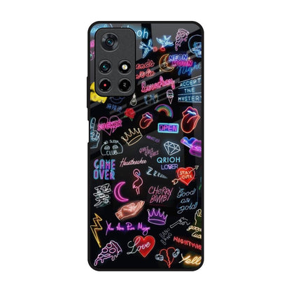 Accept The Mystery Poco M4 Pro 5G Glass Back Cover Online