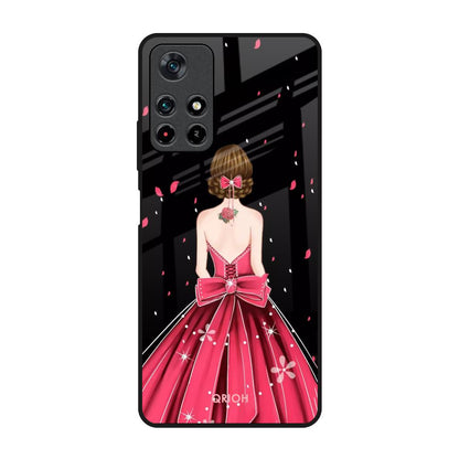 Fashion Princess Poco M4 Pro 5G Glass Back Cover Online