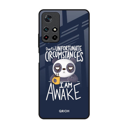 Struggling Panda Poco M4 Pro 5G Glass Back Cover Online