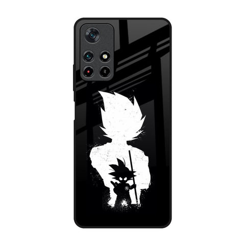 Monochrome Goku Poco M4 Pro 5G Glass Back Cover Online