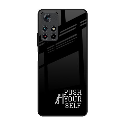 Push Your Self Poco M4 Pro 5G Glass Back Cover Online
