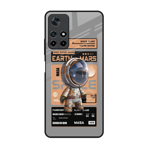 Space Ticket Poco M4 Pro 5G Glass Back Cover Online