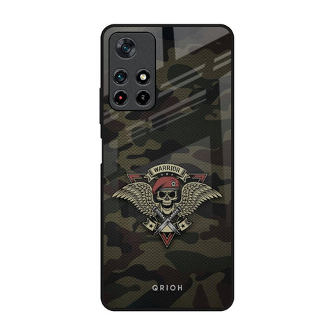Army Warrior Poco M4 Pro 5G Glass Back Cover Online