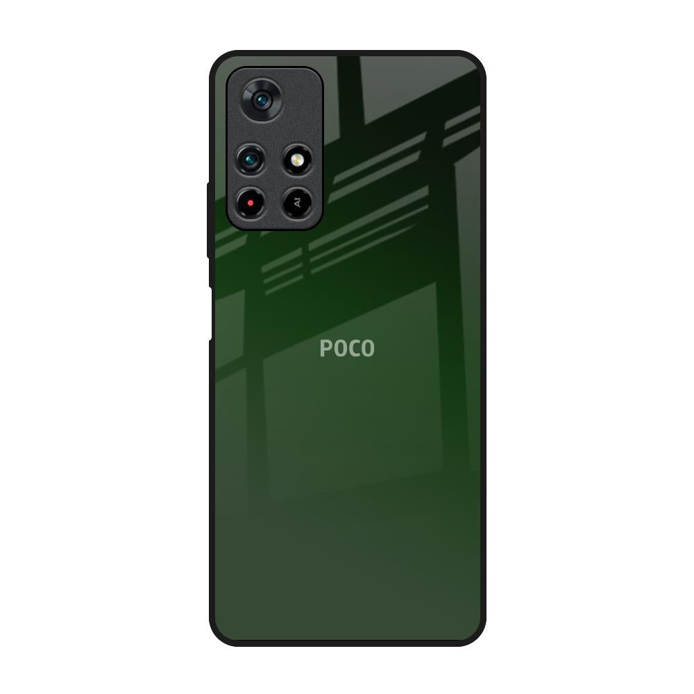 Deep Forest Poco M4 Pro 5G Glass Back Cover Online