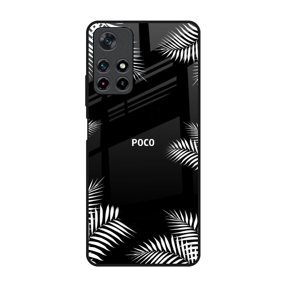 Zealand Fern Design Poco M4 Pro 5G Glass Back Cover Online