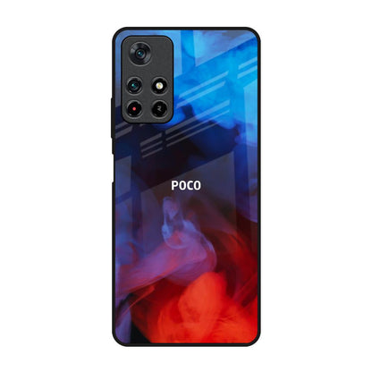 Dim Smoke Poco M4 Pro 5G Glass Back Cover Online