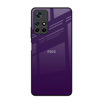Dark Purple Poco M4 Pro 5G Glass Back Cover Online