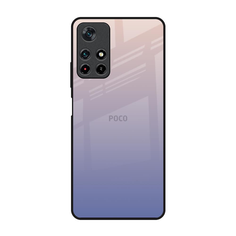 Rose Hue Poco M4 Pro 5G Glass Back Cover Online