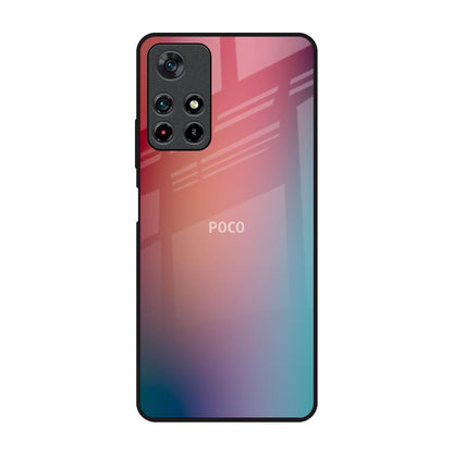 Dusty Multi Gradient Poco M4 Pro 5G Glass Back Cover Online