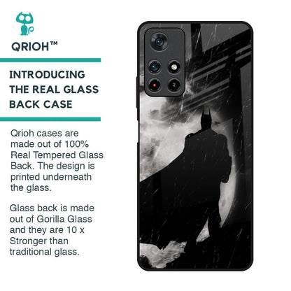 Dark Warrior Hero Glass Case for Poco M4 Pro 5G