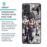 Dragon Anime Art Glass Case for Poco M4 Pro 5G